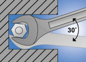 Usage -Open end wrench